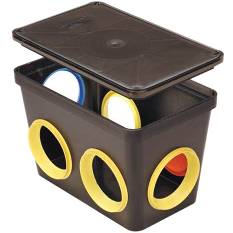 plastic distribution box|6 outlet distribution box septic.